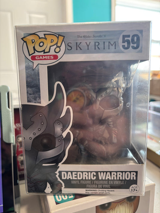 Funko Pop : Video Games : Elder Scrolls Skyrim : Daedric Warrior #59