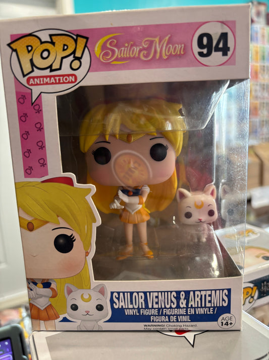 Funko Pop Anime Sailor Moon : Sailor Venus & Artemis #94