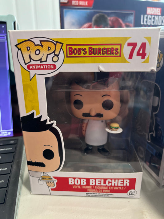 Funko Pop! Bobs Burgers - Bob Belcher #74 box damage