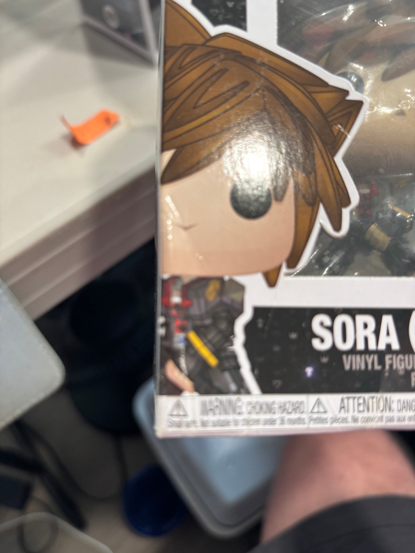 Disney Funko Pop!  Kingdom Hearts - Sora Toy Story #493 Hot topic Exclusive box damage