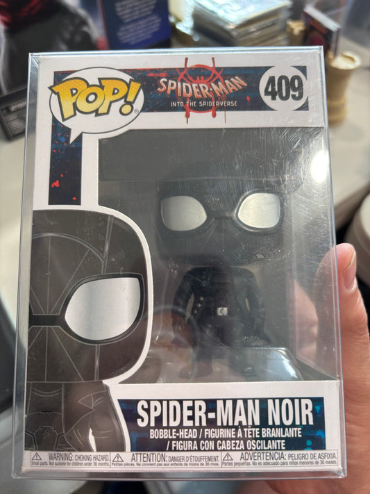 Marvel Pop!  Spider-man Into the Spiderverse Spiderman Noir #409