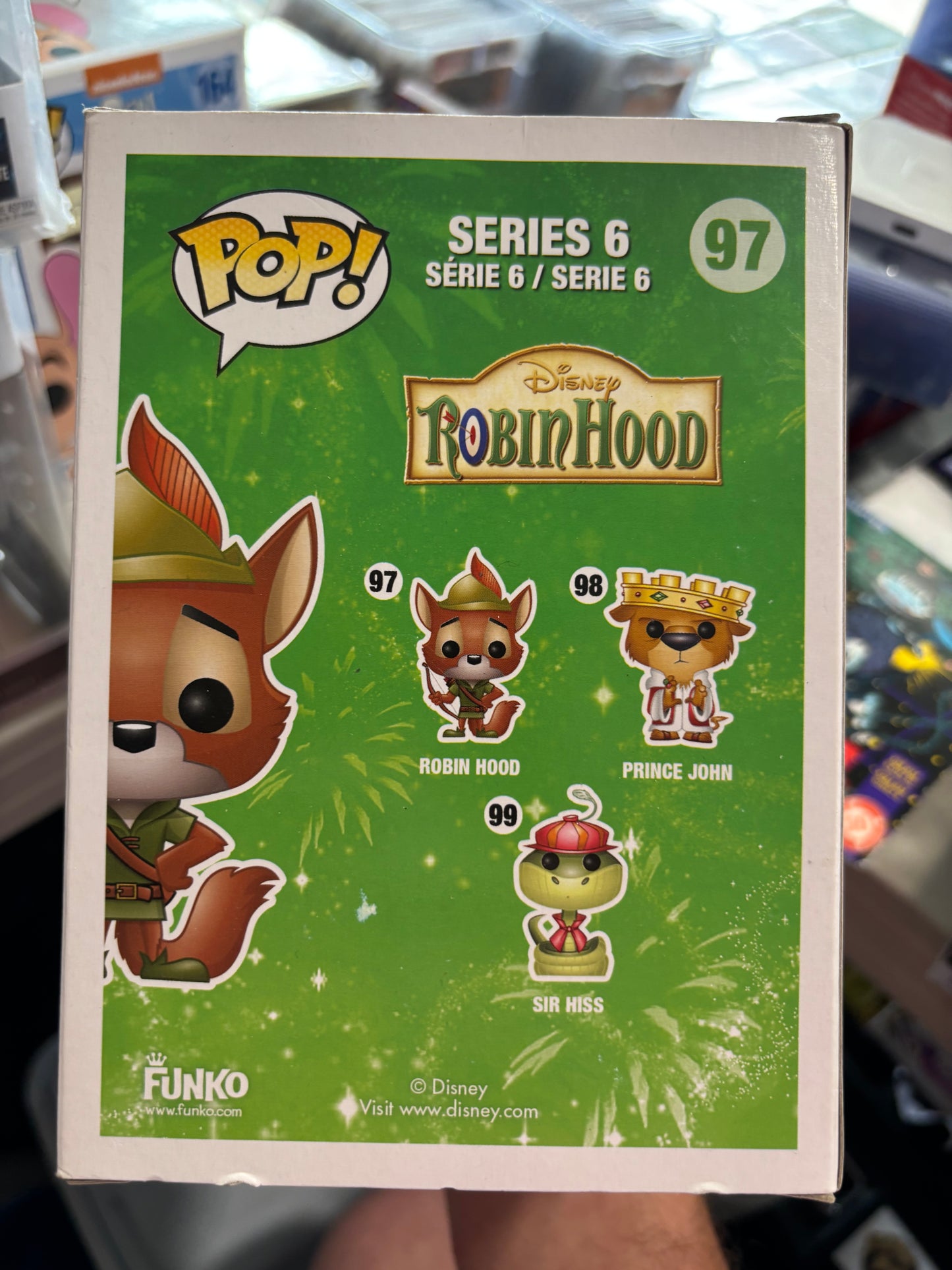 Funko Pop! Disney: Robin Hood - Robin Hood #97