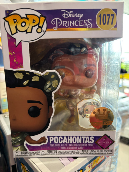 Funko Pop! Disney - Princess : Pocahontas #1077 Funko Gold Exclusive