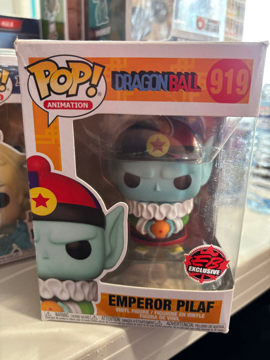 Dragonball Z DBZ Funko Anime Pop! Emperor Pilaf #919 Eb games Exclusive