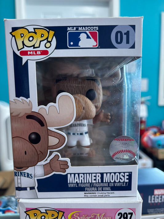 MLB  Funko Pop!  Seattle Mariners : Mascot : Mariner Moose #01
