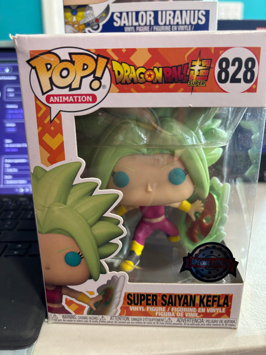 Dragonball Z DBZ Funko Anime Pop! Super Saiyan Kefla #828 Shared Exclusive
