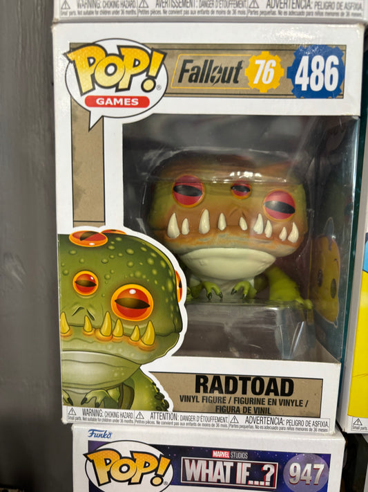 FUNKO POP! Fallout 76 : Radtoad #486