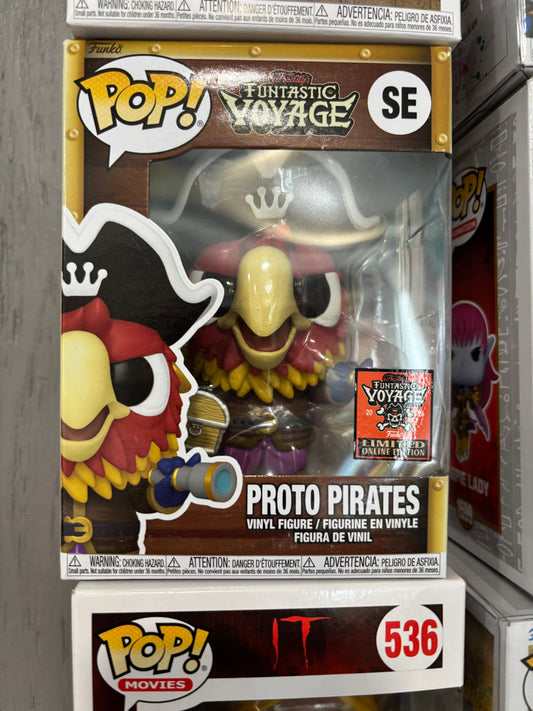 Ad Icons Pop!  Funtastic Voyage Proto Pirates limited online exclusive SE