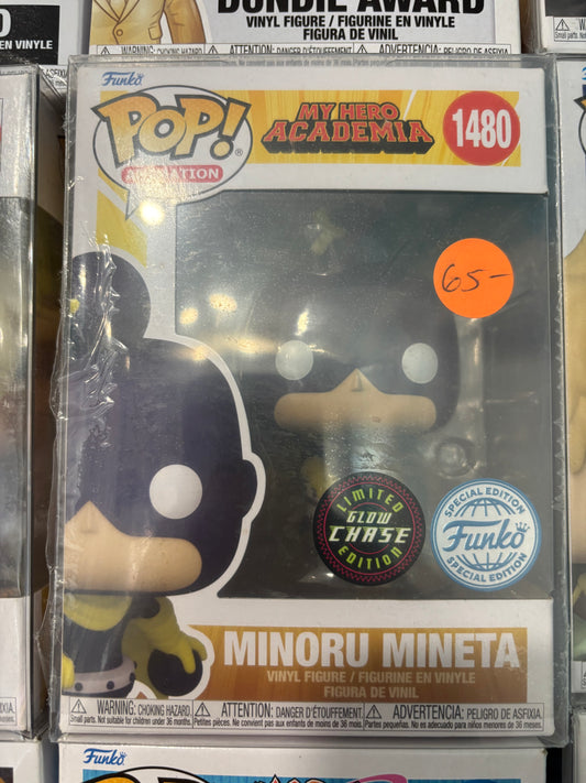 Funko! Pop Animation: My Hero Academia - Minoru Mineta #1480 Shared Exclusive Chase