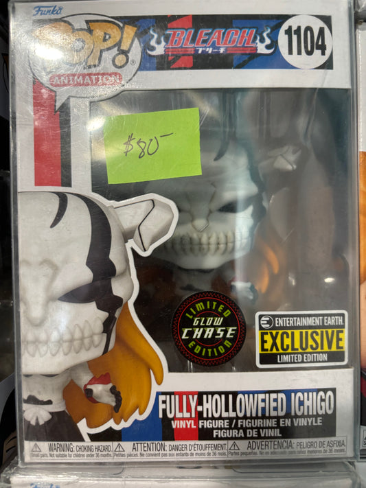 Bleach  Funko Pop : Fully Hollowfied Ichigo #1104 Entertainment Earth Chase