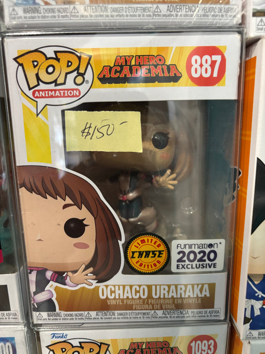 Funko! Pop Animation: My Hero Academia - Ochaco Uraraka #887 Funimation 2020 exclusive chase