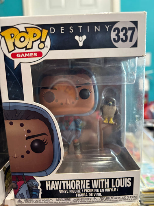 Funko Pop : Video Games : Destiny : Hawthorne with Louis #337