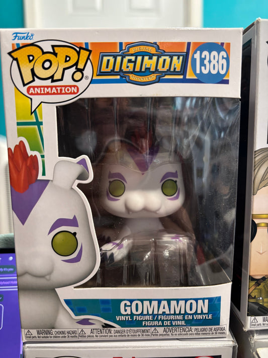 Anime Funko Pop :  Digimon : Gomamon #1386