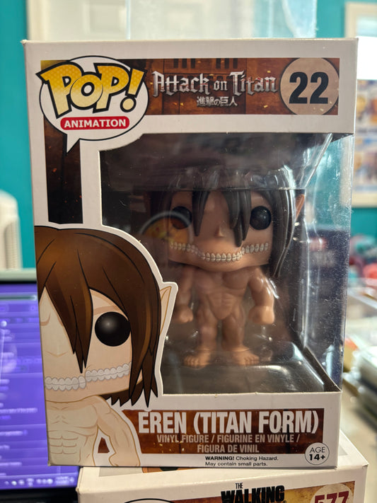 Anime Funko Pop!  Eren ( Titan form ) #22 Attack on Titan