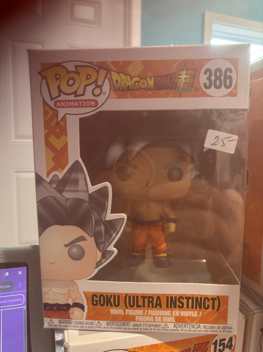 Dragon Ball z Funko Pop! Goku Ultra Instinct #386