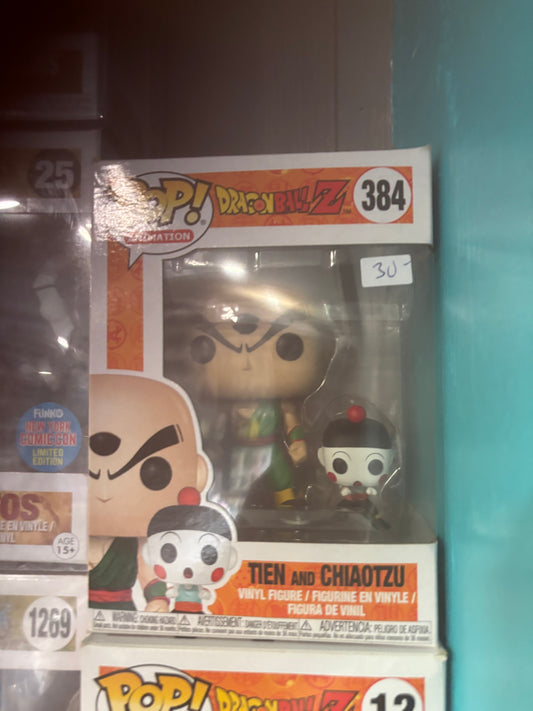 Dragon Ball z Funko Pop!  Tien and Chiaotzu #384