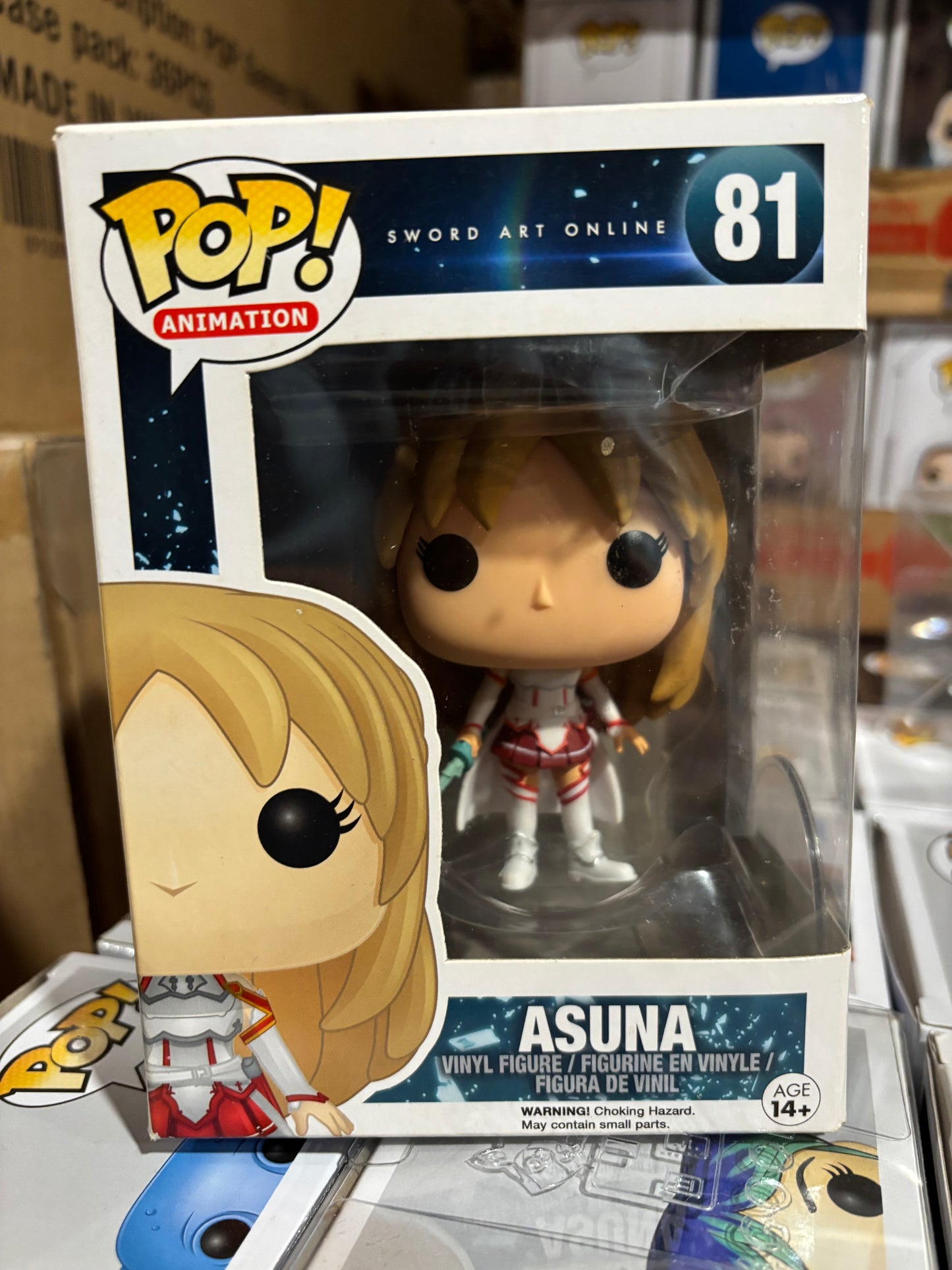 Anime Funko Pop :  Sword Art Online : Asuna #81