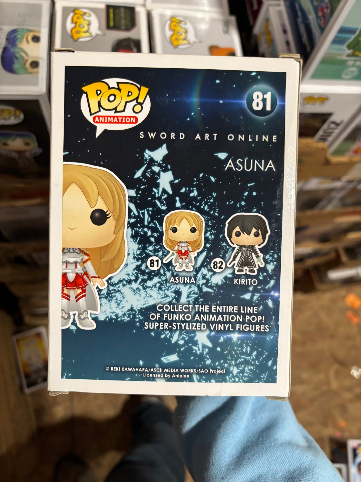 Anime Funko Pop :  Sword Art Online : Asuna #81