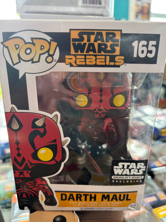Star Wars Pop! Rebels : Darth Maul #165 Smugglers Bounty Exclusive