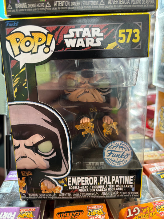 Star Wars Pop! Star Wars Pop!  Emperor Palpatine #573 Shared Exclusive