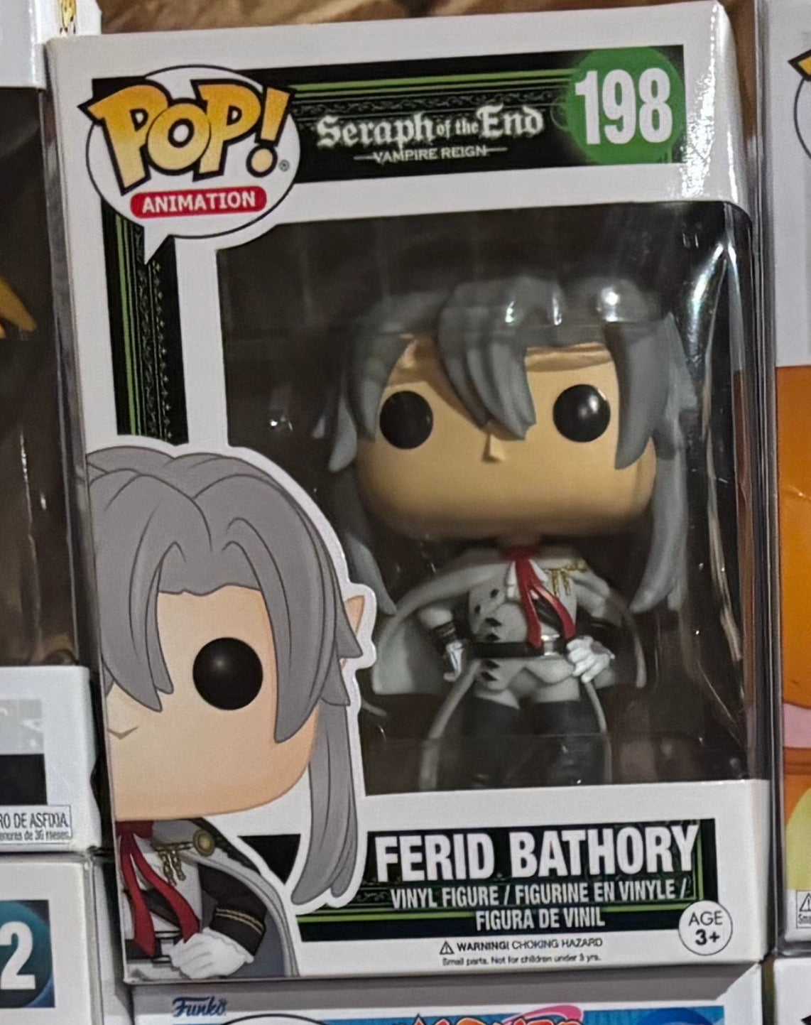 Seraph of the End Vampire Reign : Ferid Bathory #198 Funko pop