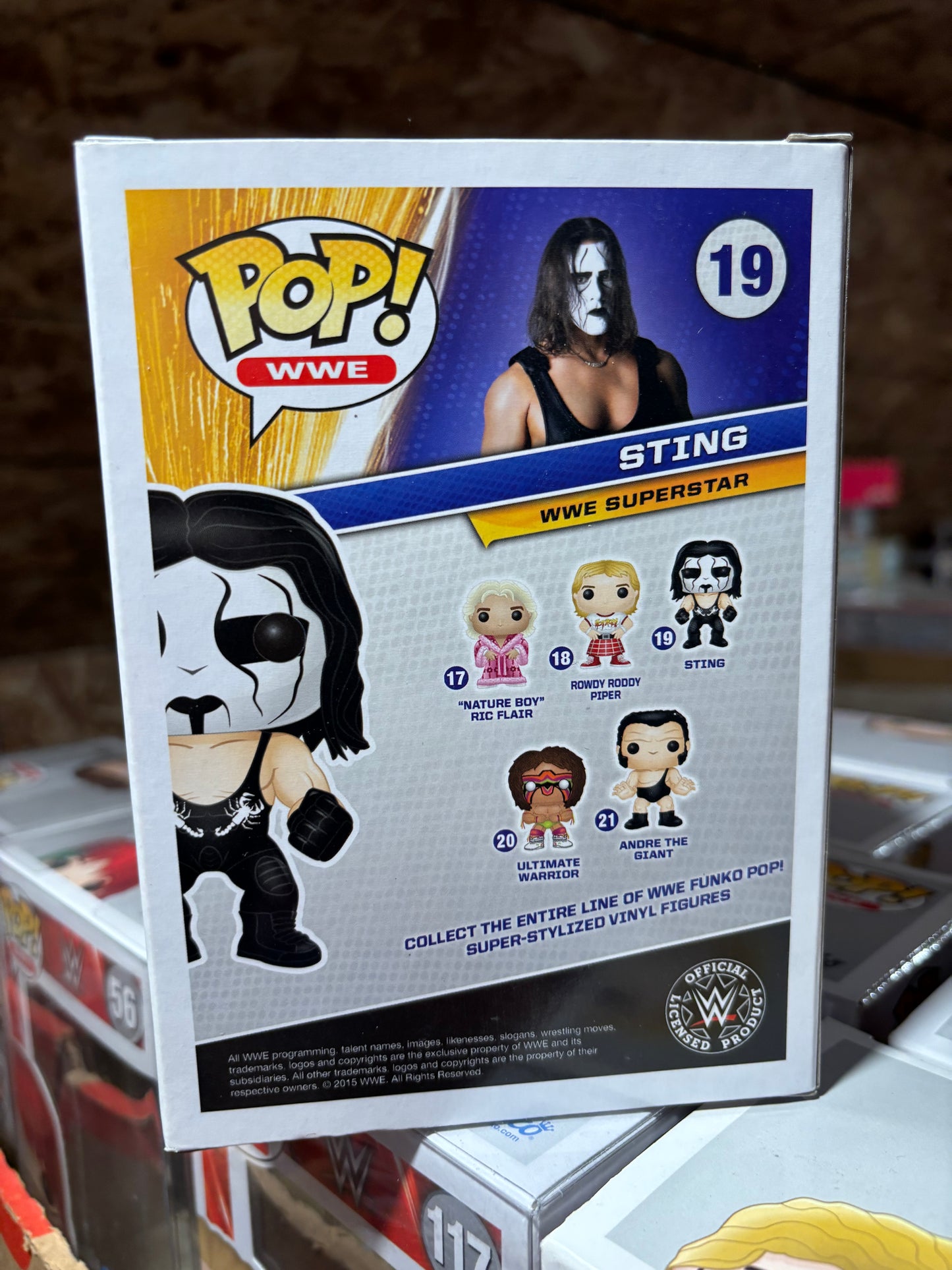 WWE Funko Pop : WWE - Sting #19