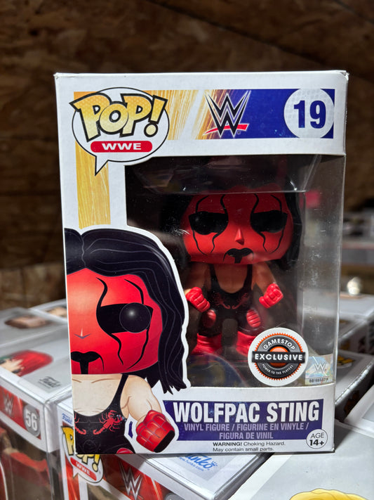 WWE Funko Pop : WWE - Sting #19 Gamestop