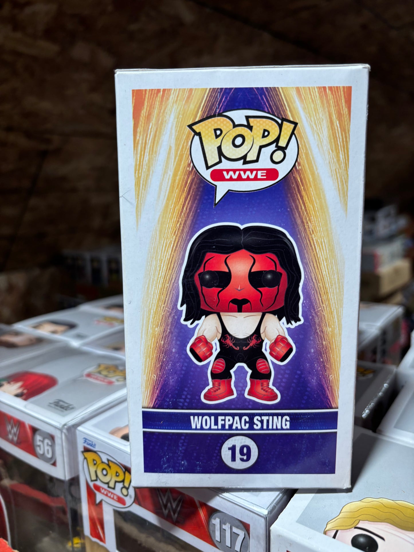 WWE Funko Pop : WWE - Sting #19 Gamestop