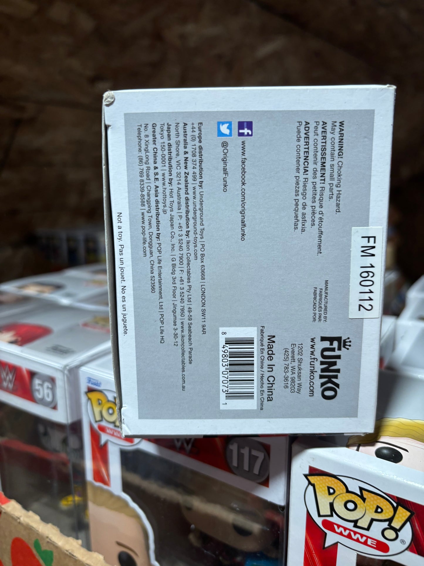 WWE Funko Pop : WWE - Sting #19 Gamestop