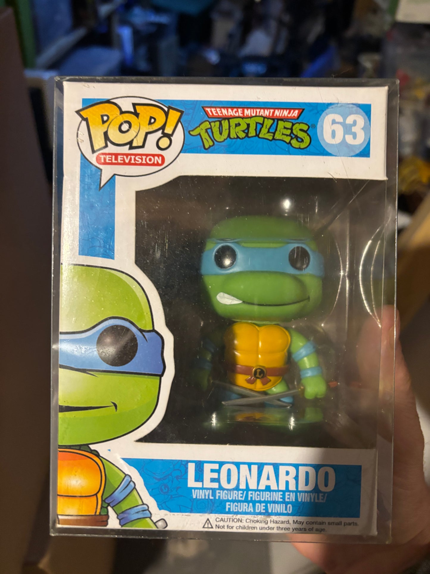 Funko Pop!  Teenage Mutant Ninja Turtles :  Leonardo #63