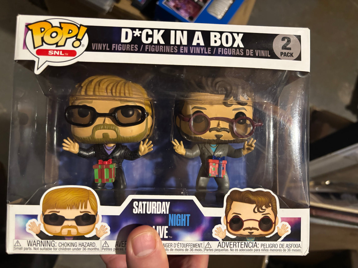 FUNKO POP! SNL D*ck in a box 2 pack : Justin Timberlake & Andy Samberg Saturday night live