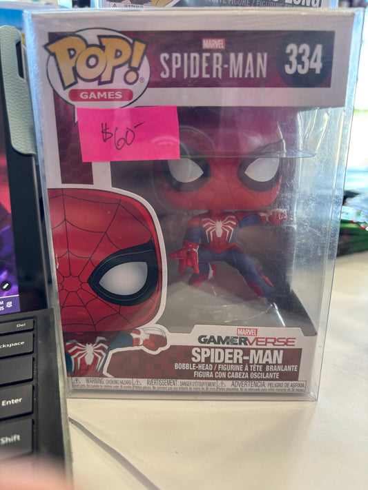 Funko POP Marvel Gamerverse : Spider-man #334 Spiderman
