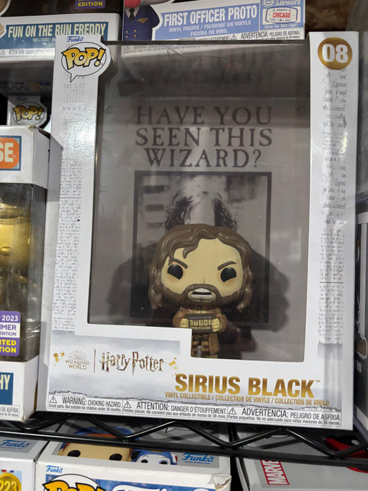 FUNKO POP! Harry Potter :Sirius Black #08 Most Wanted Poster