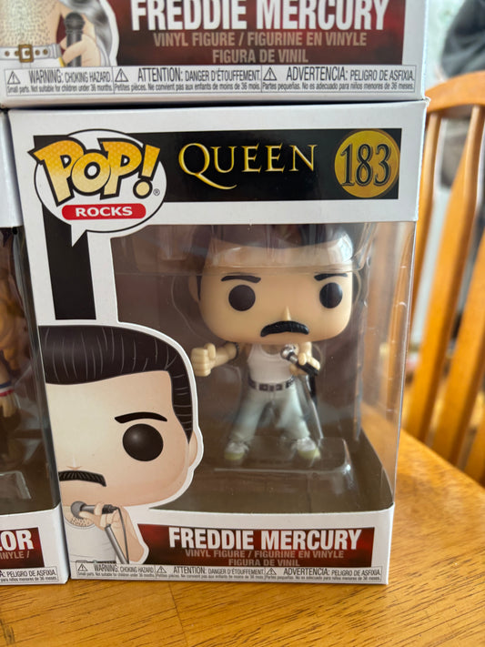 Music Funko Music!  Queen -  Freddy Mercury #183