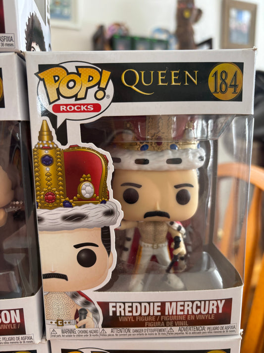 Music Funko Music!  Queen -  Freddy Mercury #184