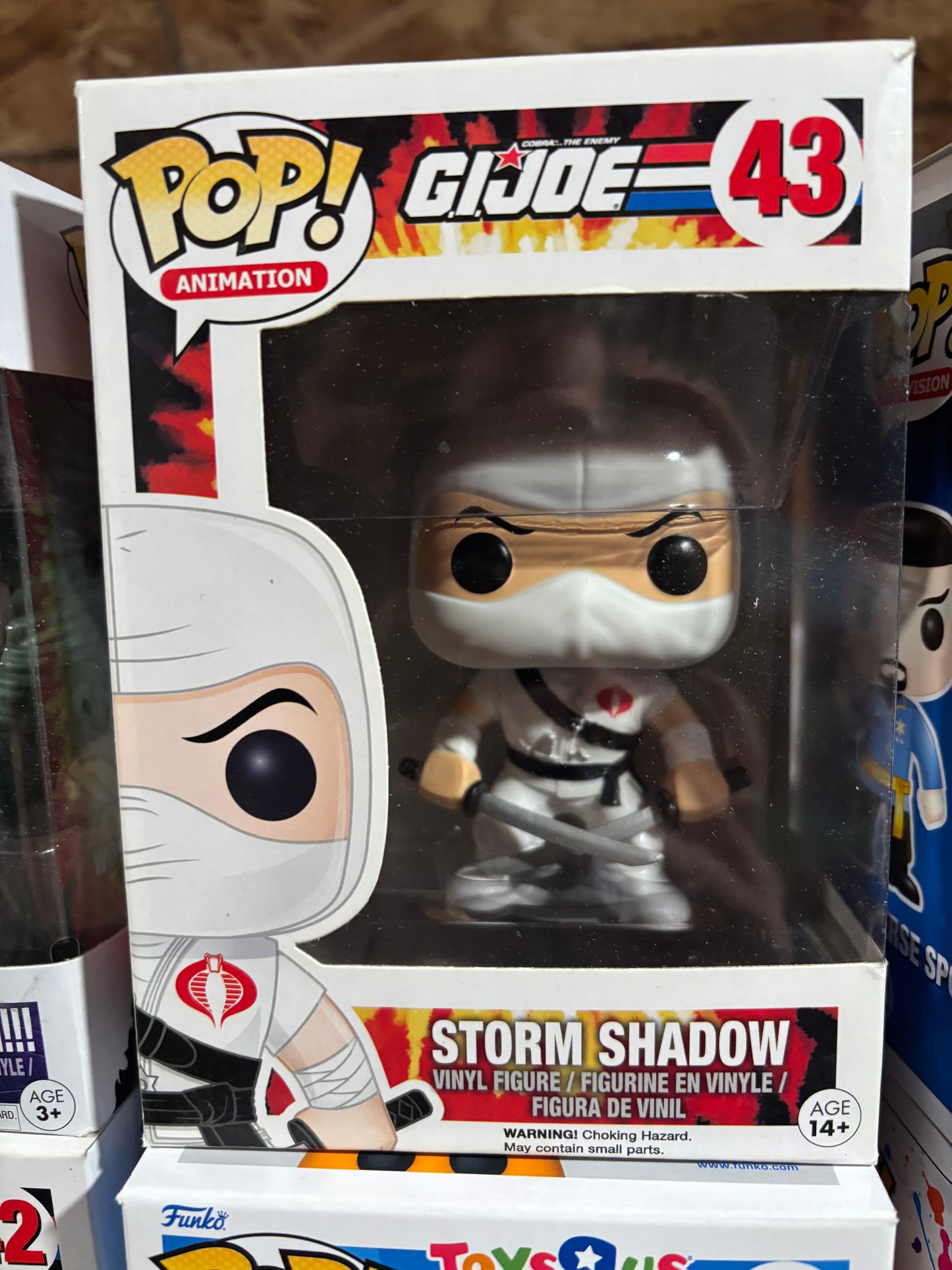 Funko Pop! Retro toys: Gi Joe G I : Storm Shadow #43 cobra