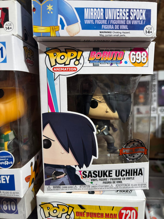 Anime Funko Pop! Naruto : Sasuke Uchiha #698 Shared Exclusive