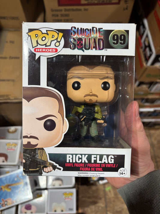 Dc Funko Pop :  Suicide Squad : Rick Flag #99
