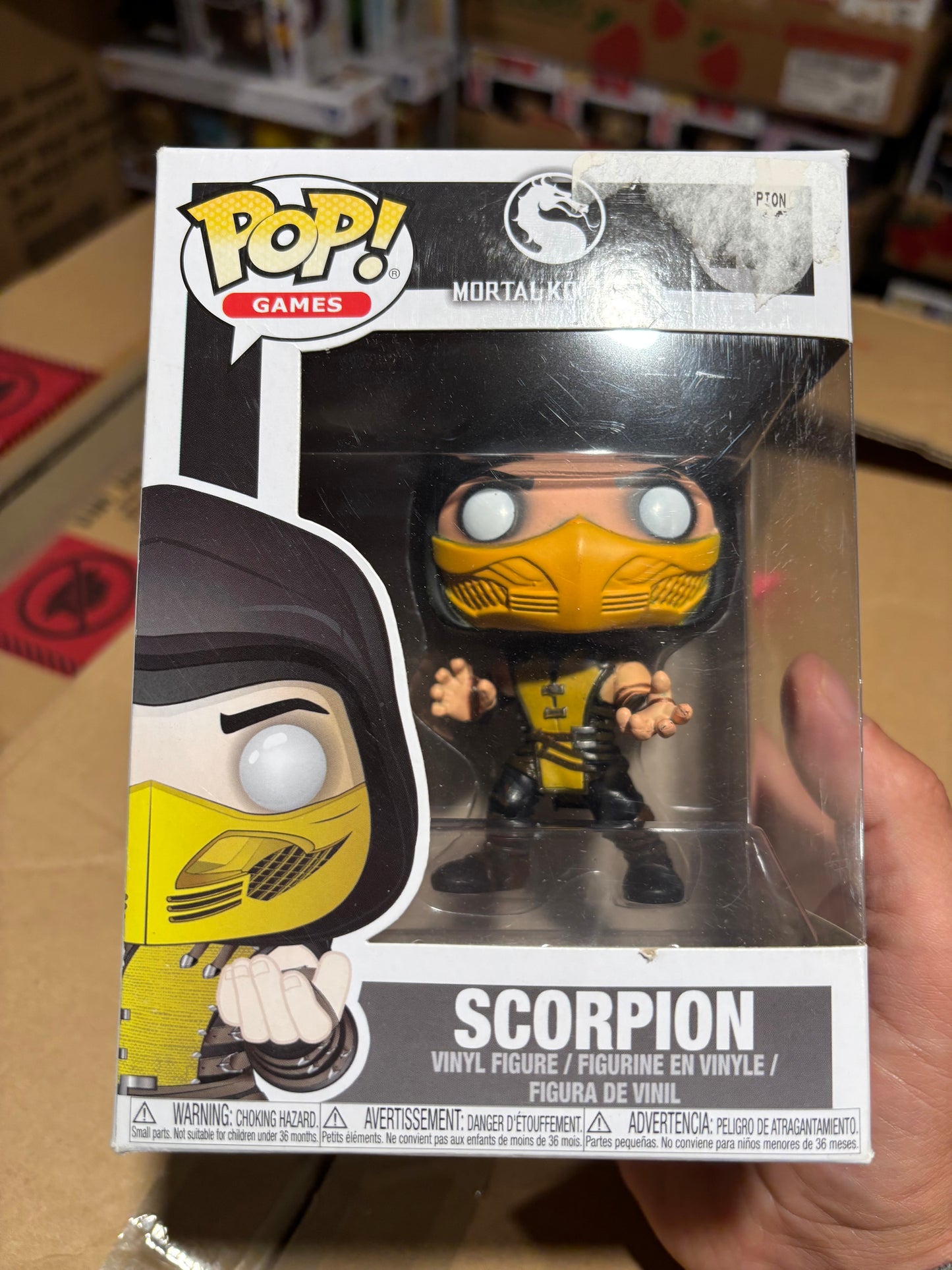 Funko Pop! Mortal Kombat :  Scorpion #250