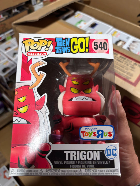 Dc Funko Pop : Teen Titans Go : Trigon #540 Toys r Us Exclusive