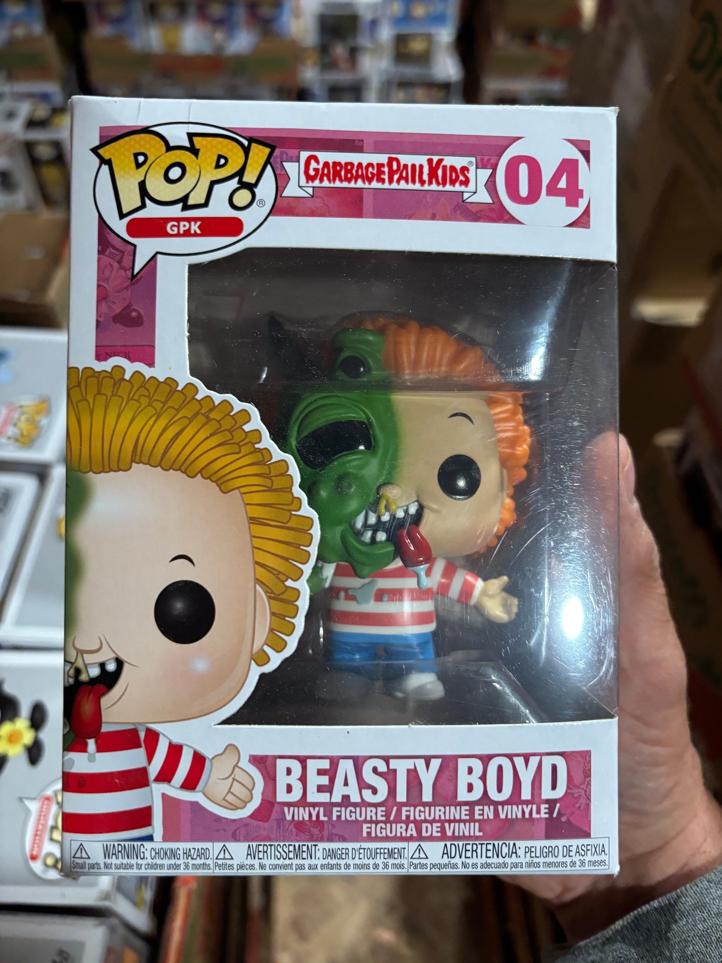 Garbage Pail Kids Funko Pop GPK:  Beasty Boyd #04