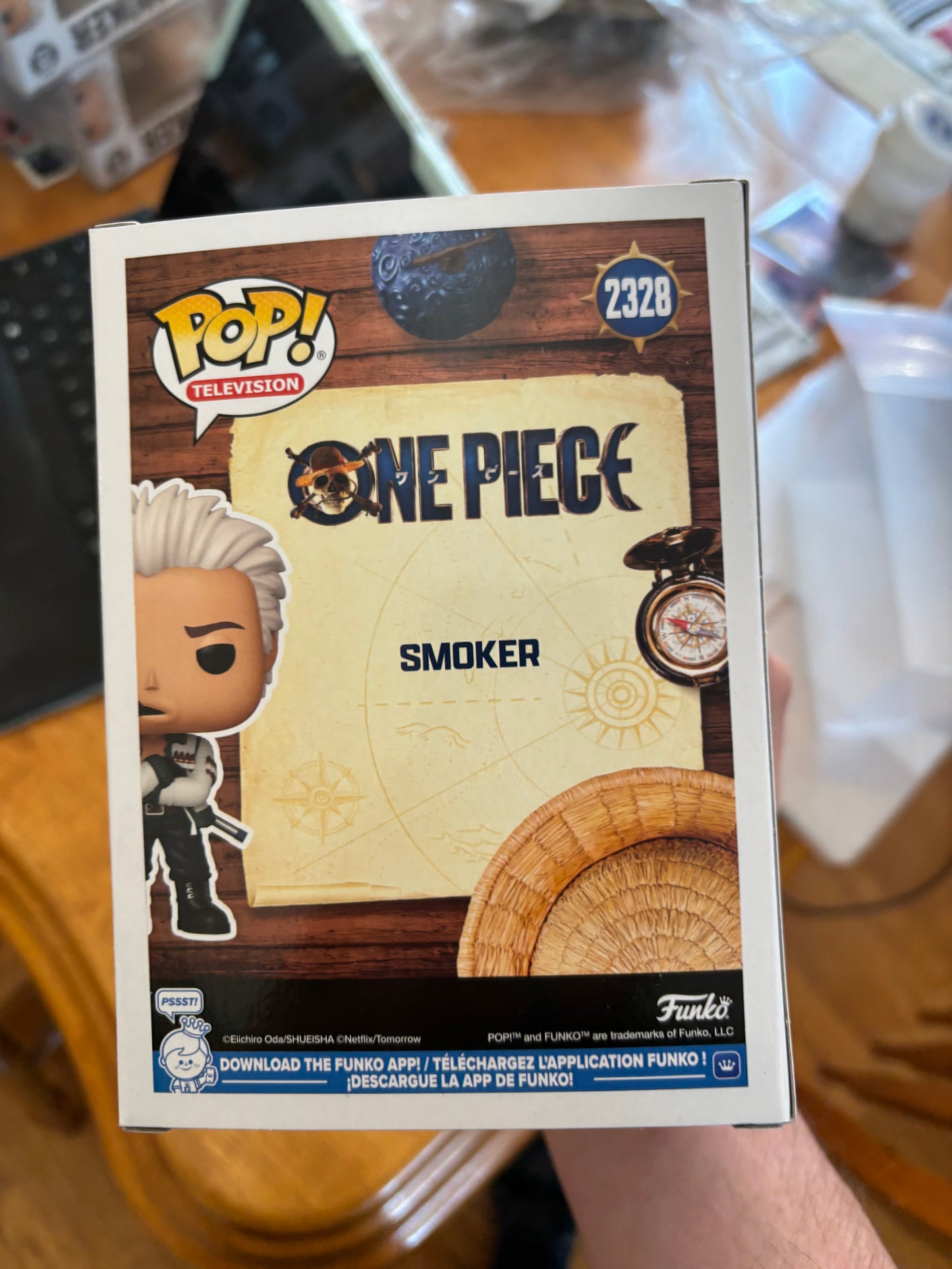 One Piece Funko Pop! Smoker #2328 Limited Edition 9500 Supreme Exclusive