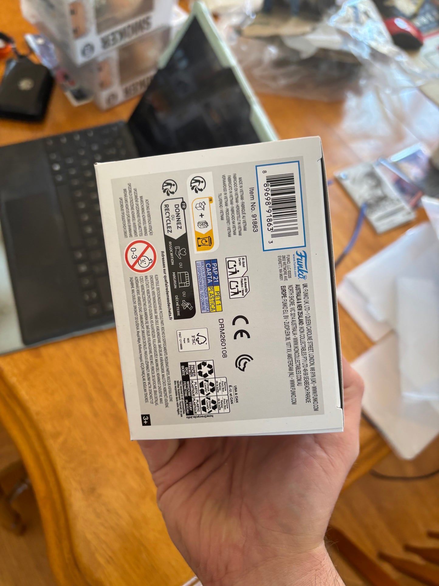 One Piece Funko Pop! Smoker #2328 Limited Edition 9500 Supreme Exclusive