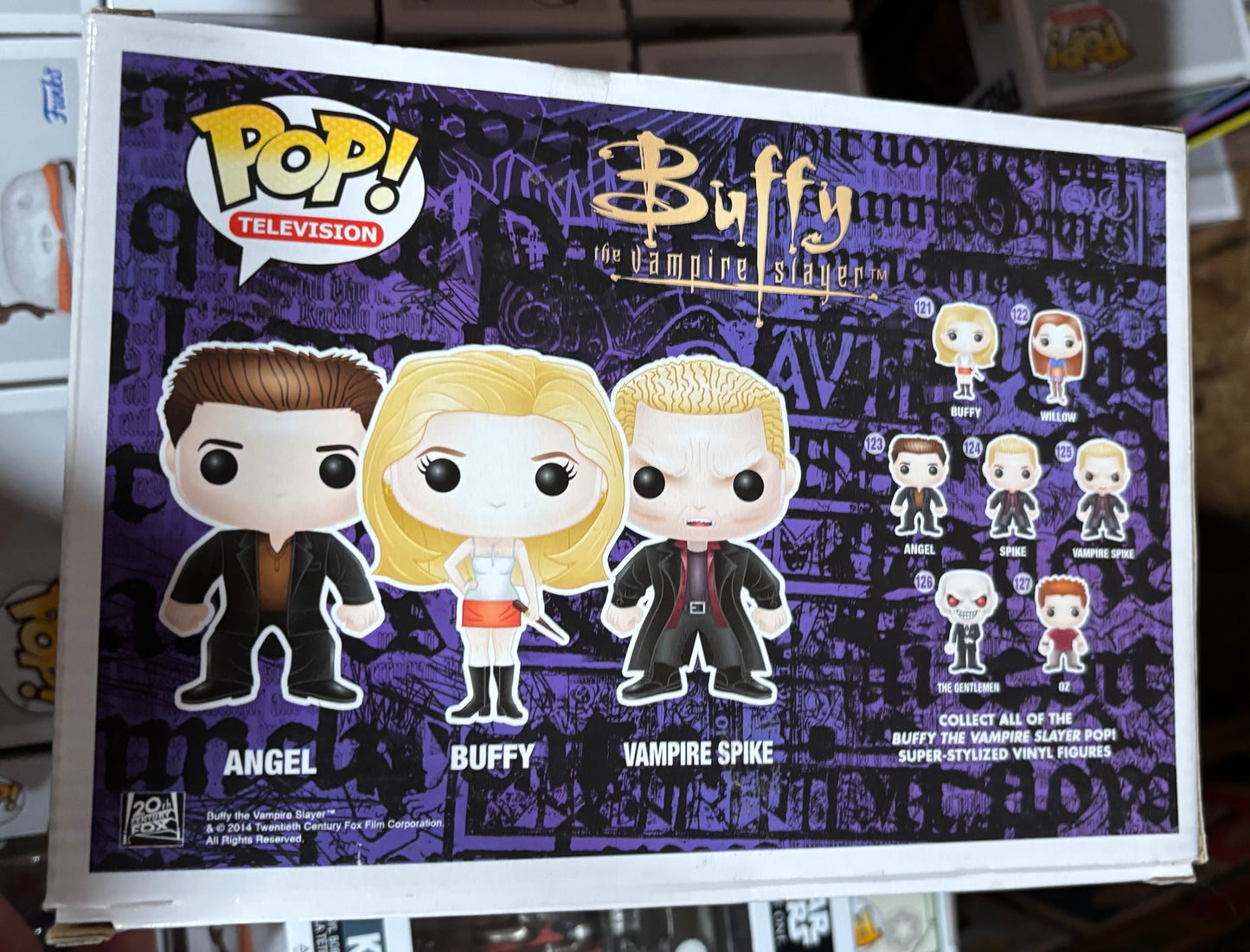 Funko Horror Pop!  - Buffy Vampire Slayer : Buffy Angel Spike triple pack hmv exclusive