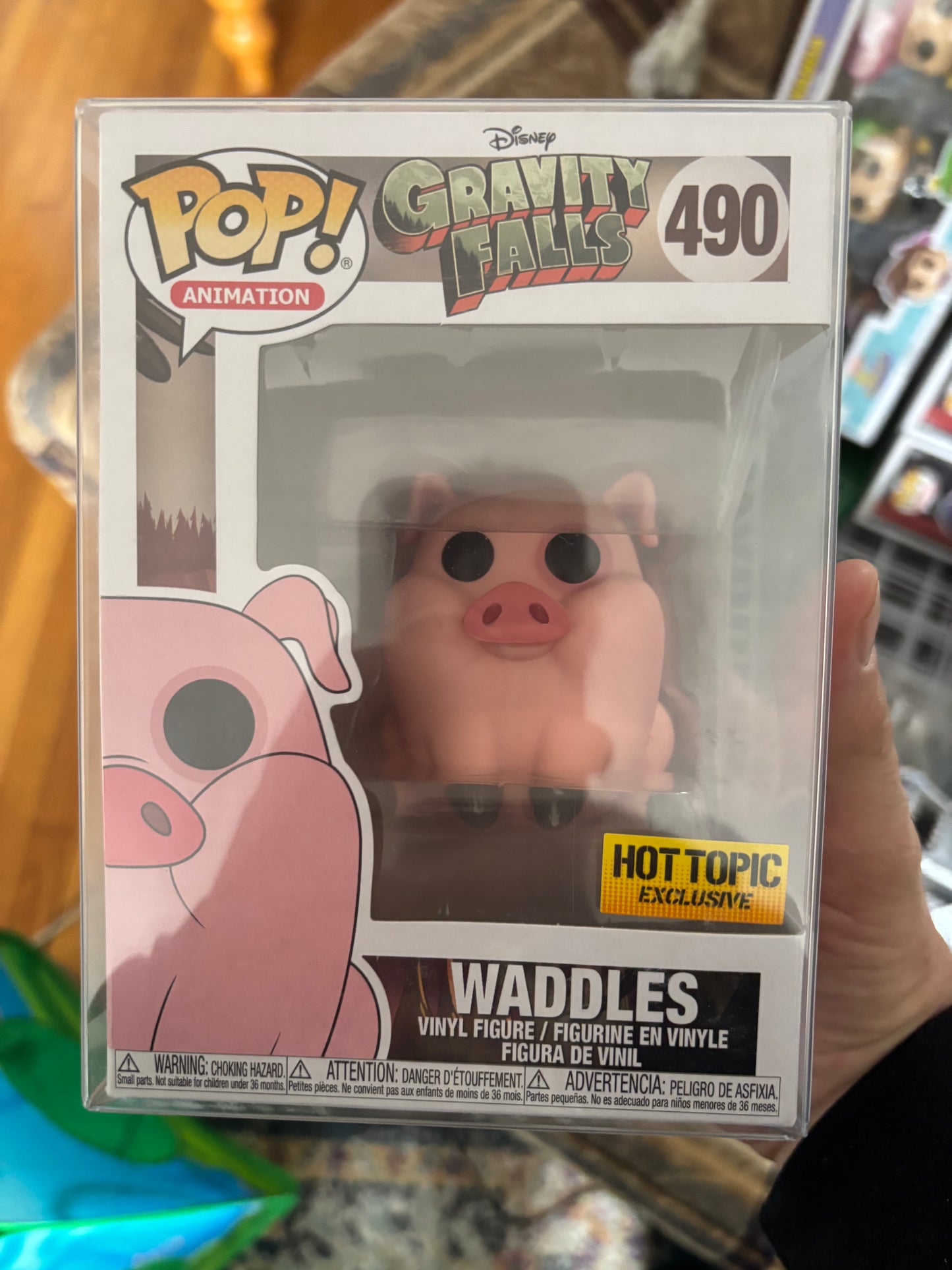 Funko Pop! Gravity Falls : Waddles #490  Hot Topic Exclusive