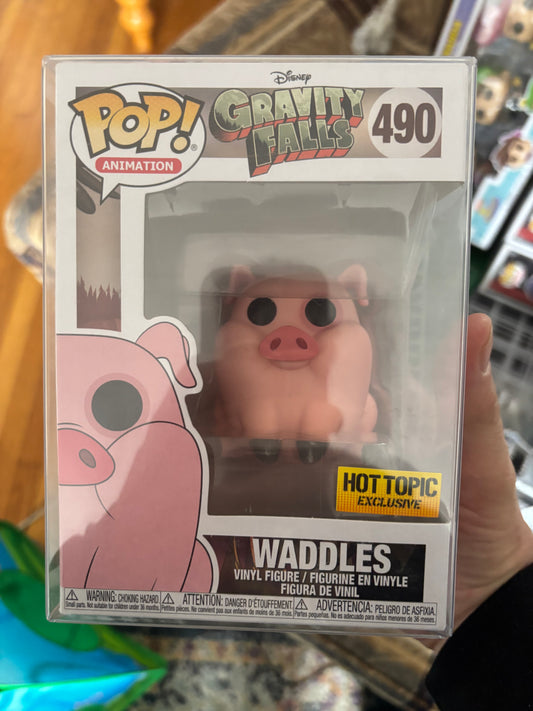 Funko Pop! Gravity Falls : Waddles #490  Hot Topic Exclusive