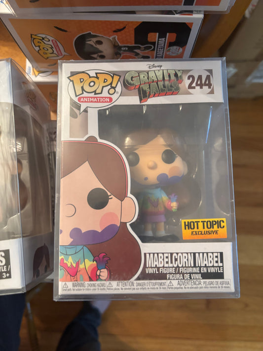 Funko Pop! Gravity Falls : Mabelcorn Mabel #244 Hot Topic Exclusive
