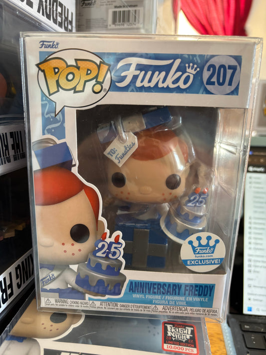 Pop! Funko : Ad Icons : 25th  Anniversary Freddy #207 Funko Exclusive