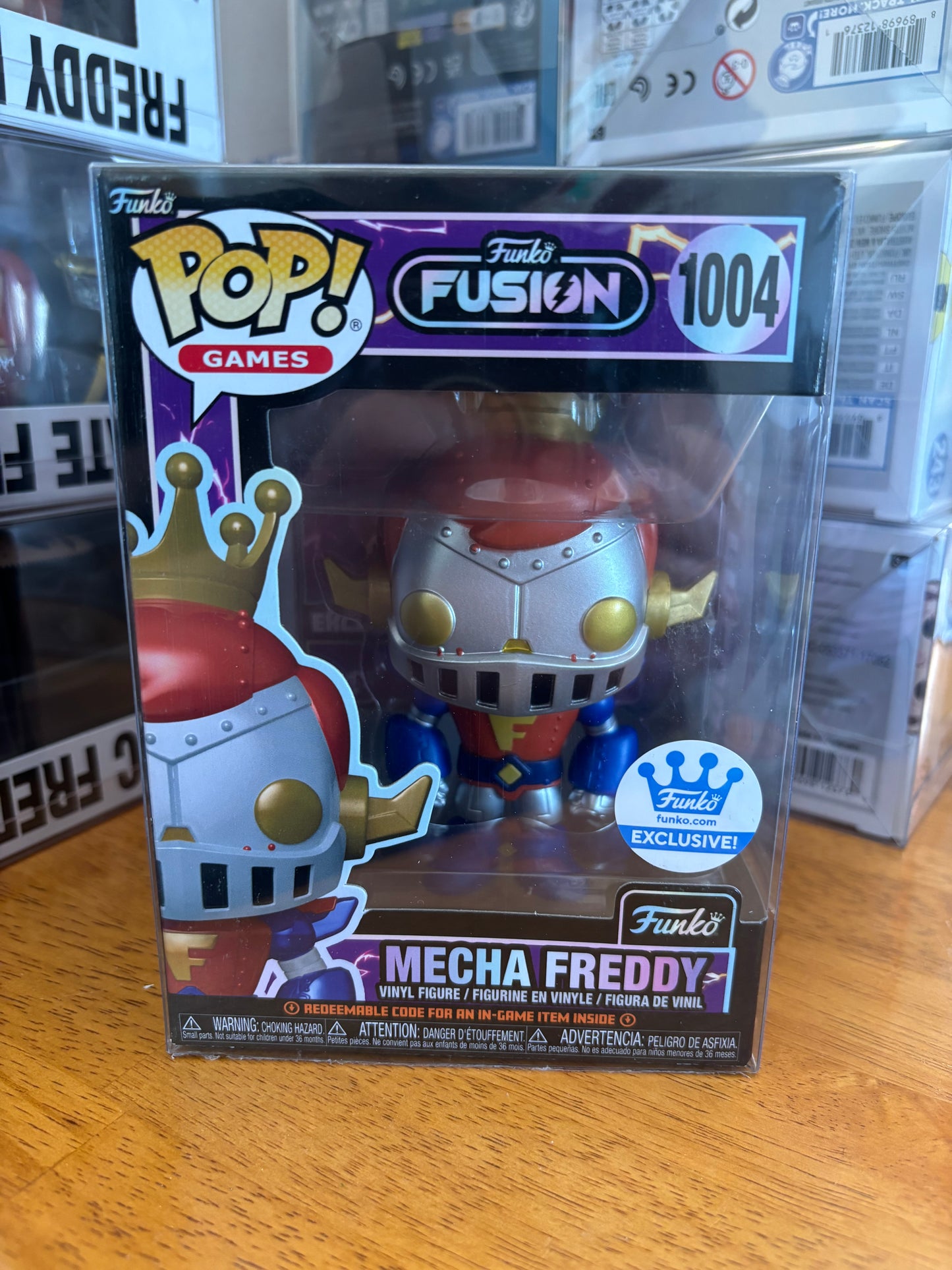 Pop! Funko : Ad Icons : Mecha Freddy #1004 Funko Fusion Exclusive
