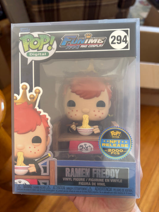 Pop! Funko : Ad Icons : Funime and Cosplay : Ramen Freddy #294 NFT 2000 piece